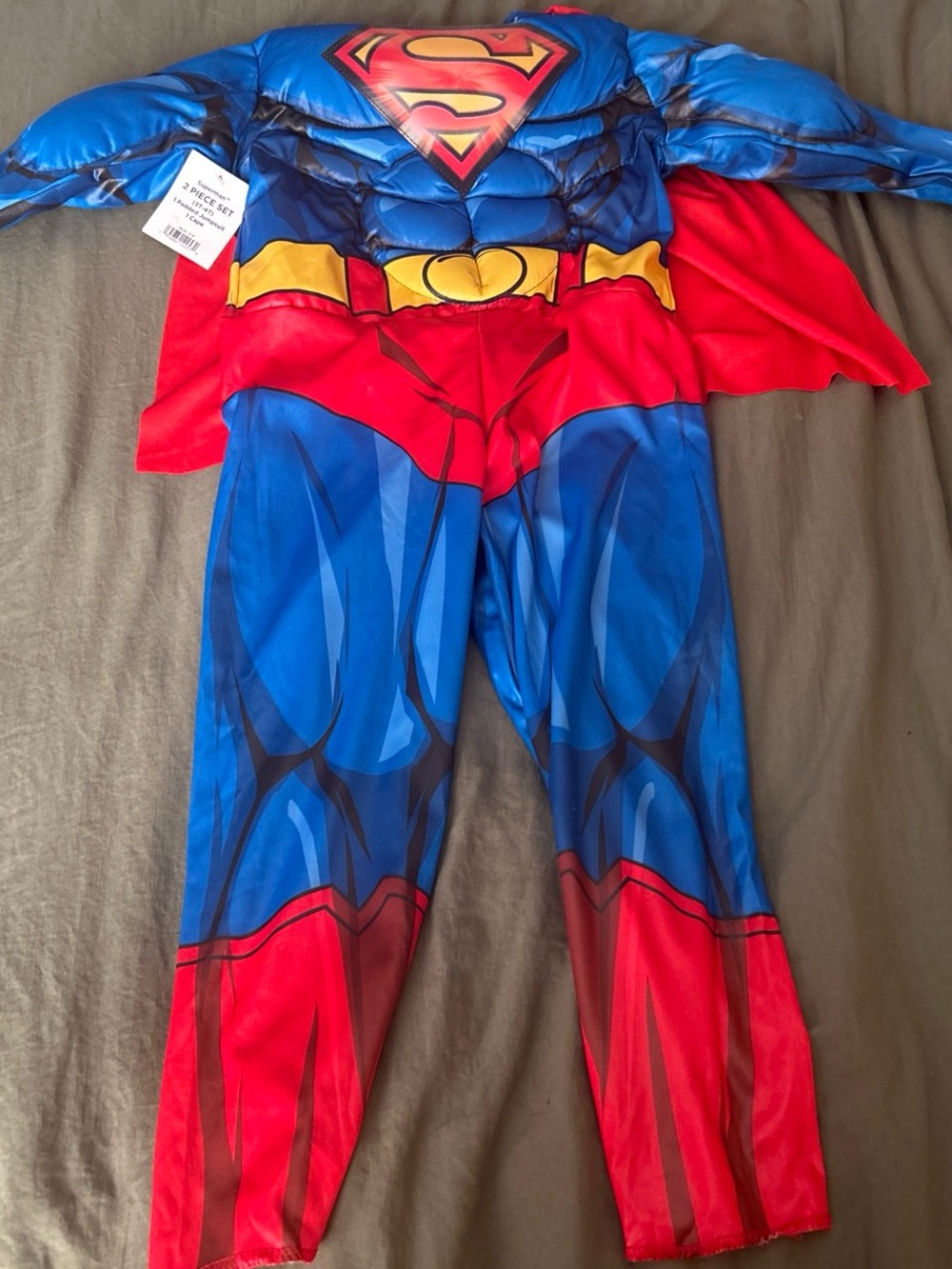 Superman toddler boys costume